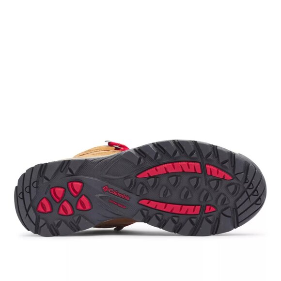 Columbia Newton Ridge Plus Waterproof Amped Hiking Boots | Women’s 11 Elk / Red - Picture 8 of 16